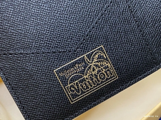 WIS PASSPORT Louis COVER-10*14*2.5CM Vuitton 0808
